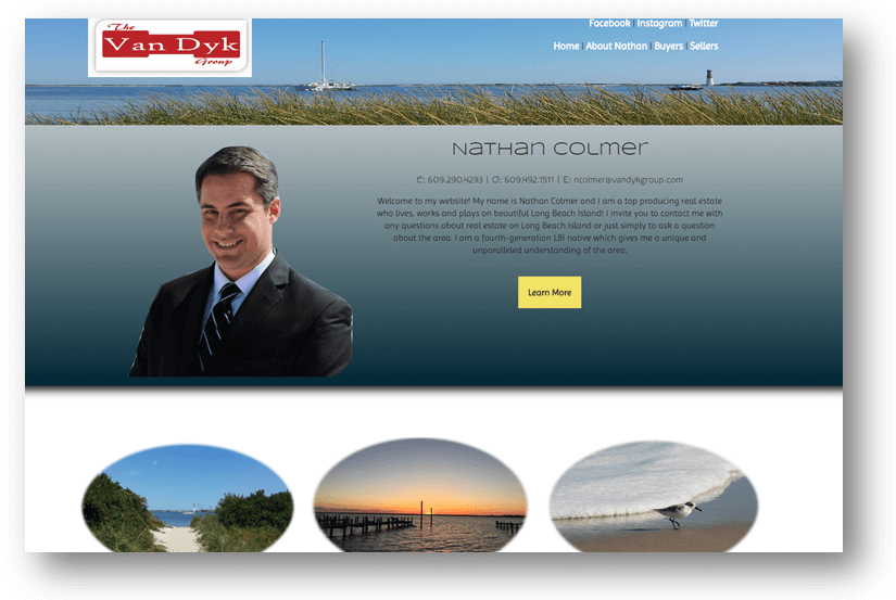 Nathan Colmer Real Estate Websites | LBI NJ Real Estate
